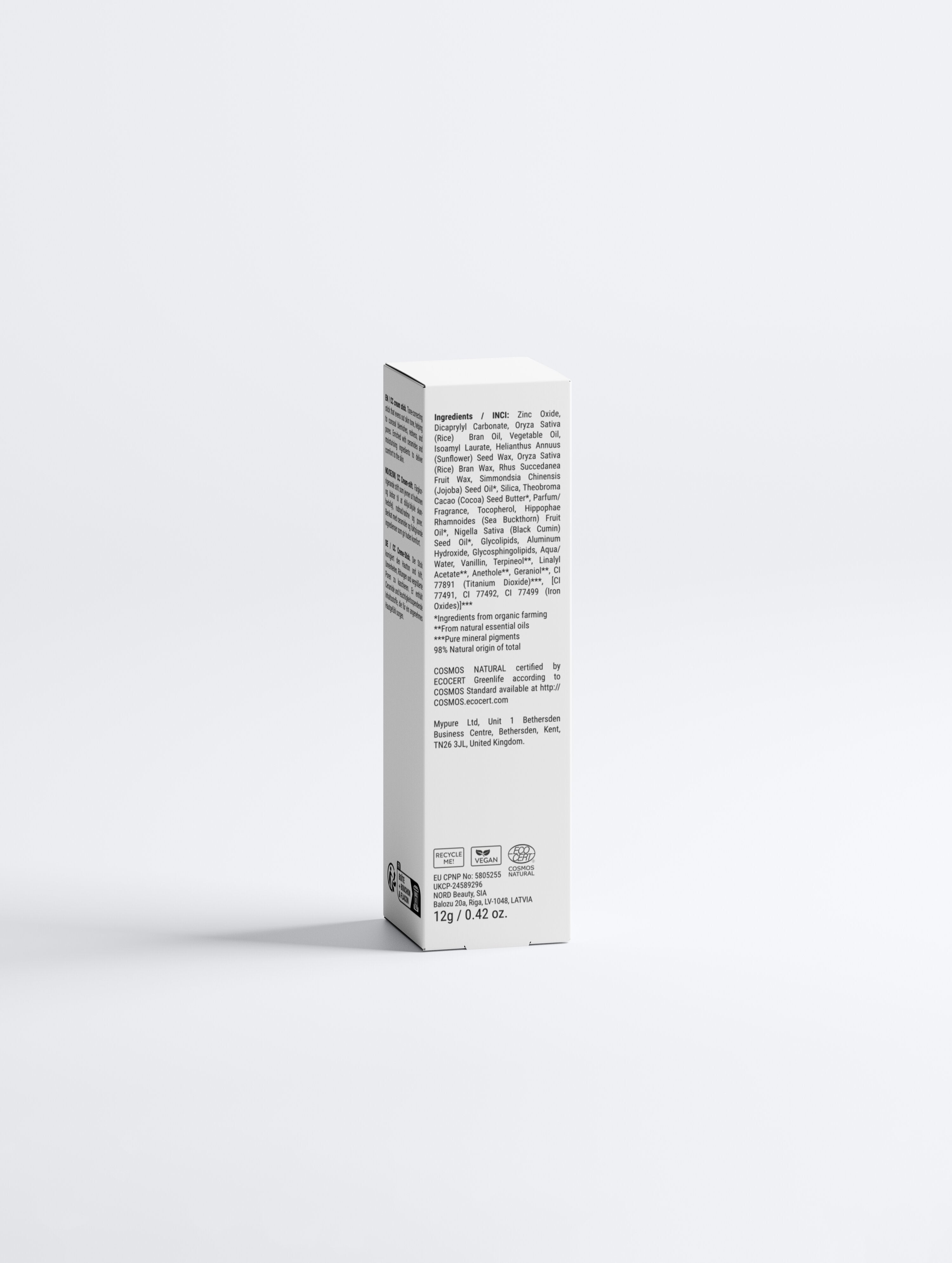 CC Cream Ceramide SPF30 Dạng Thỏi: 20 SÁNG