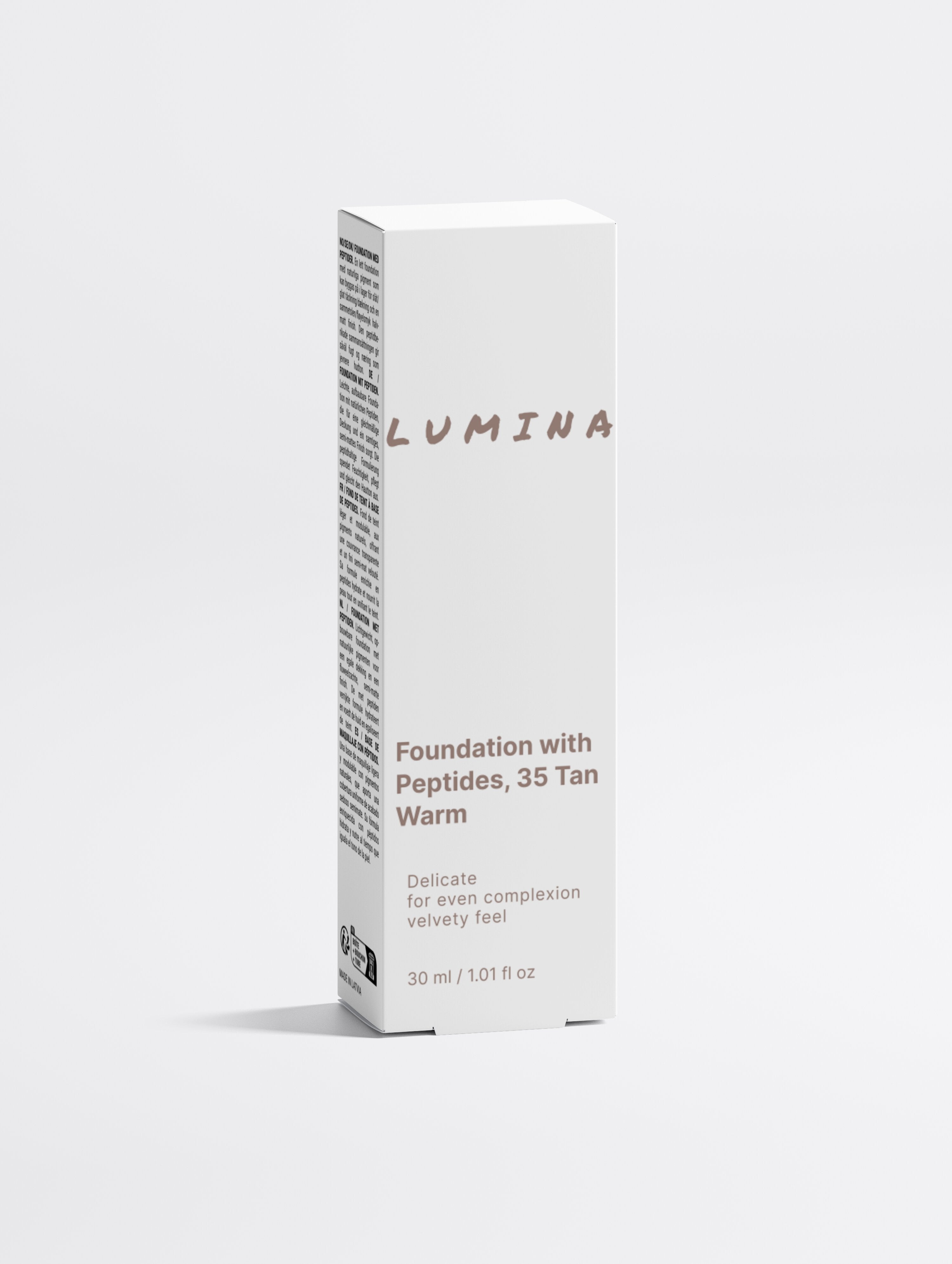 Kem nền Peptides, màu 35 Tan Warm
